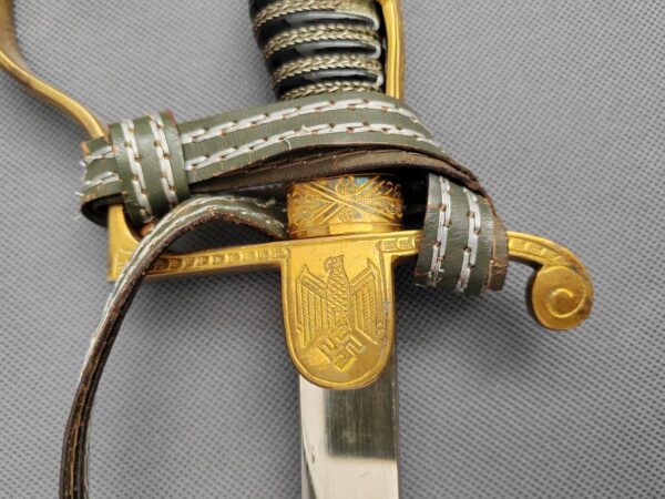 Důstojnická šavle Wehrmacht Robert Klaas Solingen Nr. 232 - Image 13