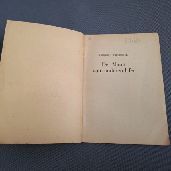 Kniha Der Mann vom anderen Ufer - Friedrich Arenhövel