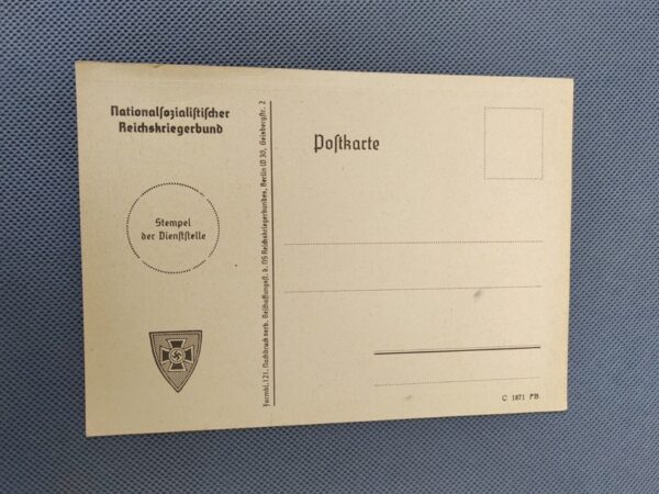 Pohlednice NS Reichskriegerbund - Image 2