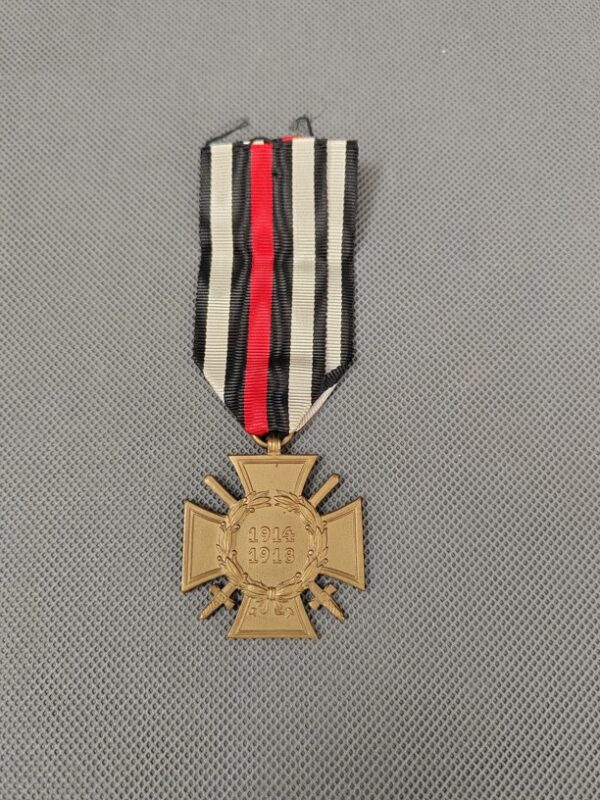 Ehrenkreuz für Frontkämpfer 1914-1918 včetně stuhy, značení a rámečku (č. 3) - Image 2