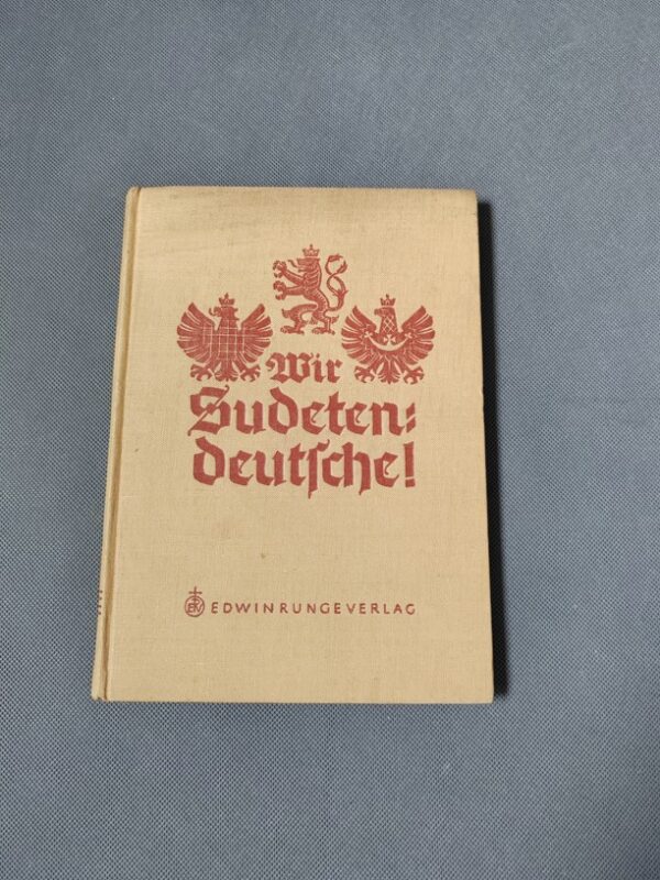 Kniha Wir Sudetendeutsche!