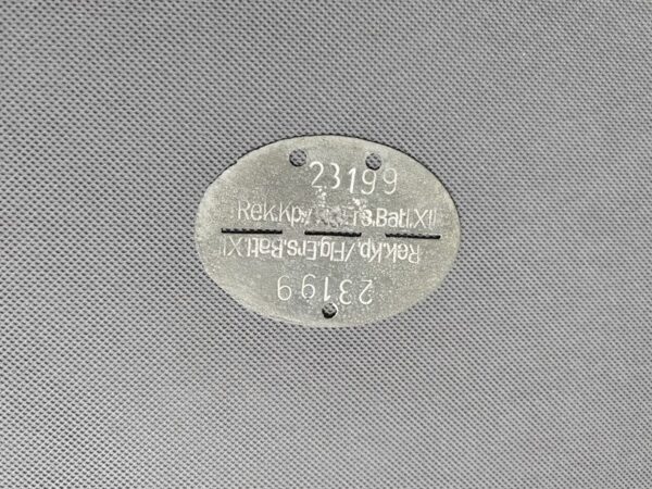 ID známka Luftwaffe rekrut - Image 4